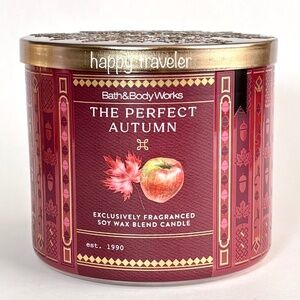 THE PERFECT AUTUMN 3 Wick Candle